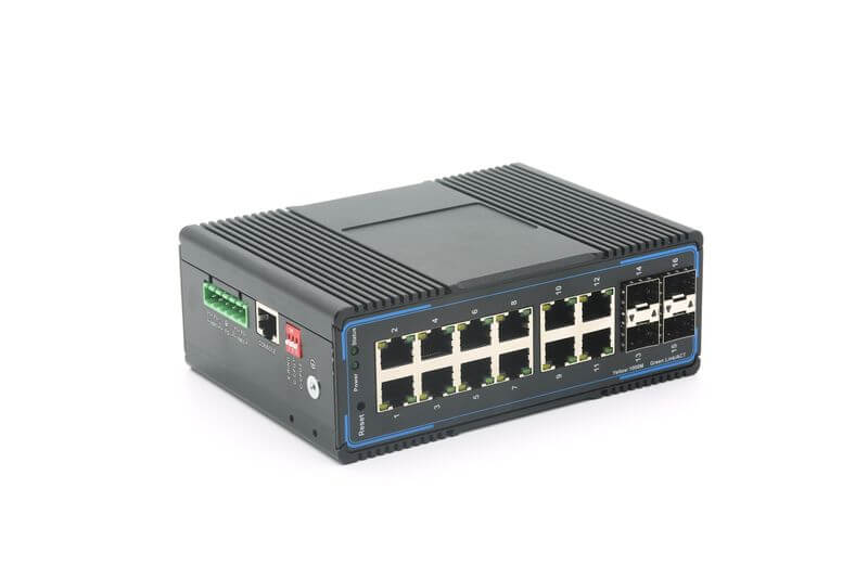 工业级4光12电管理型